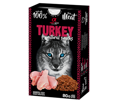 Natural Snacks for Cats Turkey 80 g